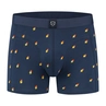 A-dam Underwear Heren Boxer Blauw dessin