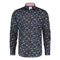 A Fish Named Fred Heren shirt 29.010_604 Navy