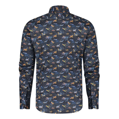 A Fish Named Fred Heren shirt 29.010_604 Navy