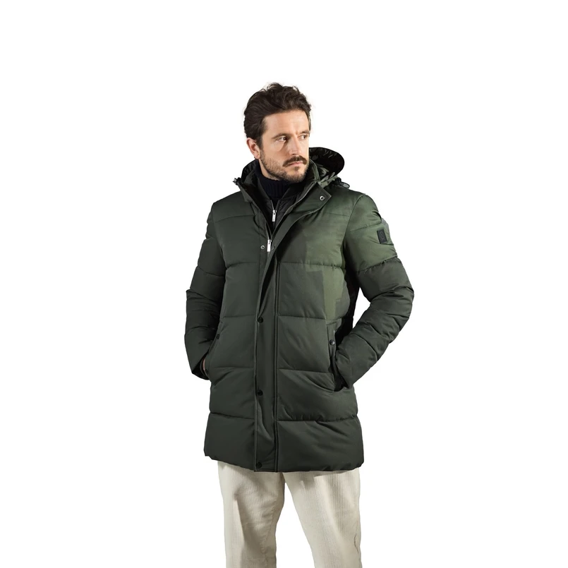 Agiato Heren Parka AT001-91200 Riccardo Groen