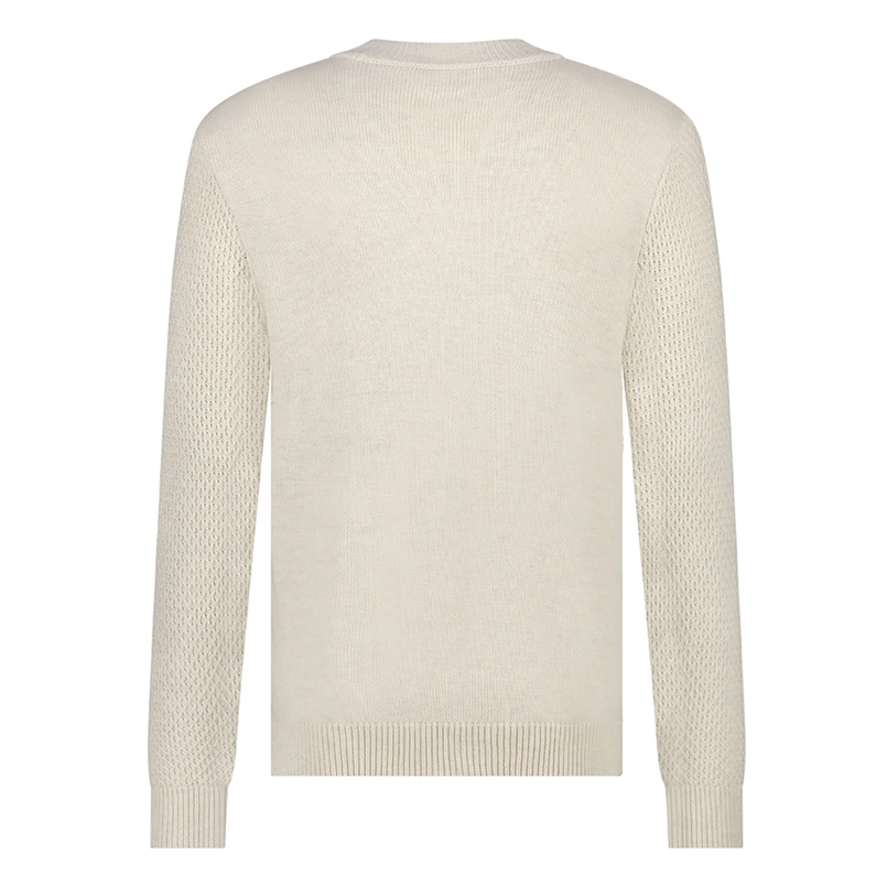 Blue Industry Heren Pullover KBIW24-M10 Off-white