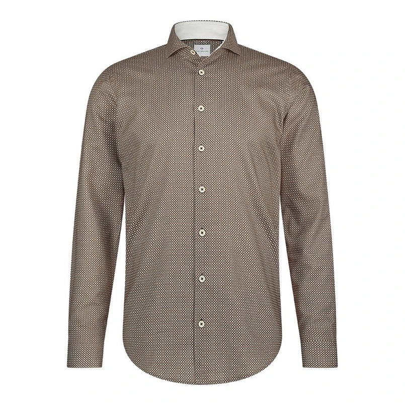 Blue Industry Heren shirt 4211.42 Middenbruin