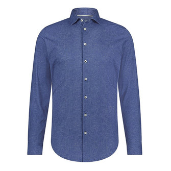 Blue Industry Heren Shirt 4215.42 Kobalt