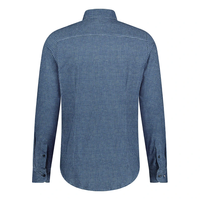 Blue Industry Heren shirt 4223.42 Kobalt