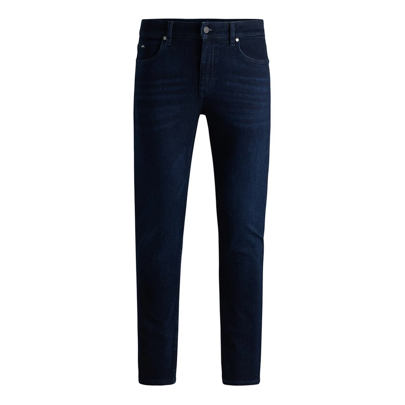 Boss Black Heren Broek 50523239 Dark blue denim