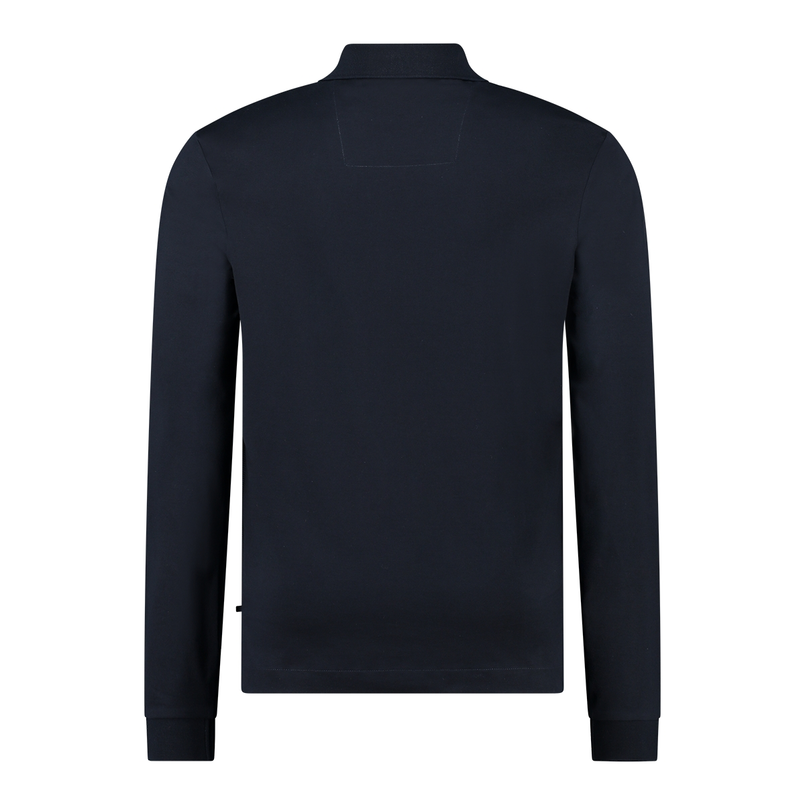 Boss Black Heren Polo P-Pleins 80 10258153 01 Navy