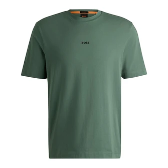 Boss Heren T-shirt 50473278 Groen