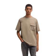 Boss Heren T-shirt 50519170 Middenbruin