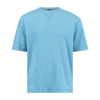 Boss Heren T-shirt TeeTowel 10258111 01 Bleu