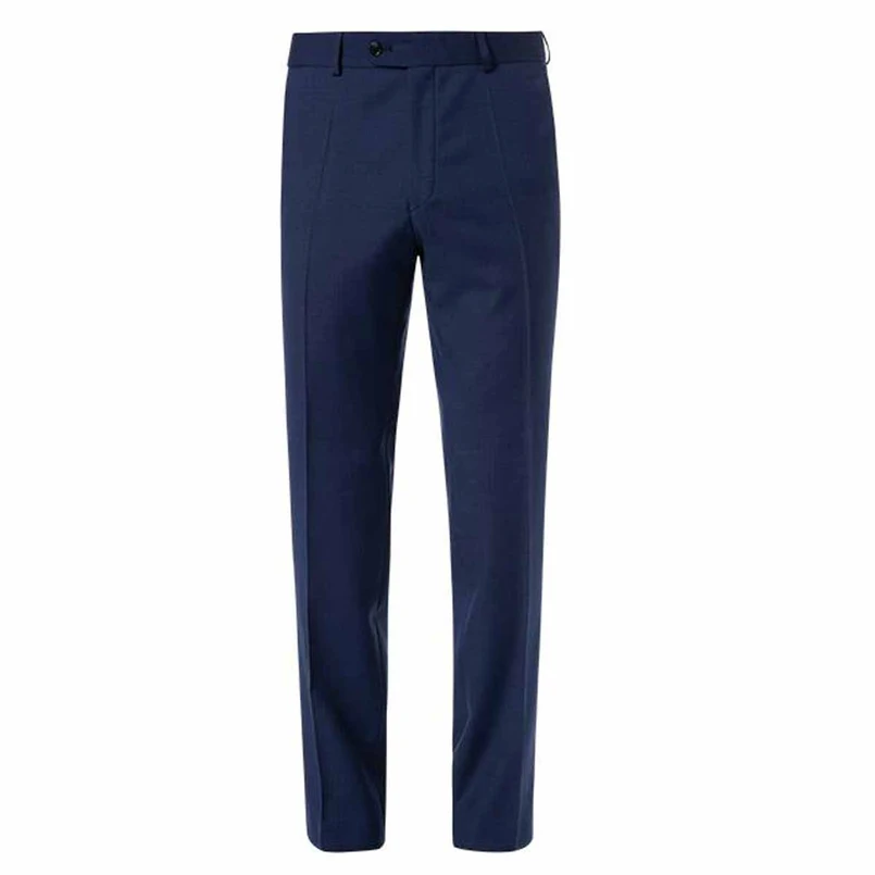 Carl Gross Heren Pantalon Sascha Blauw dessin