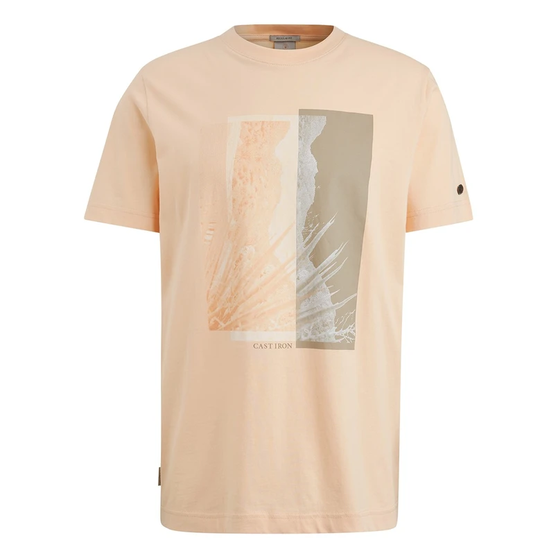 Cast Iron Heren T-shirt Ctss2405598 Oranje