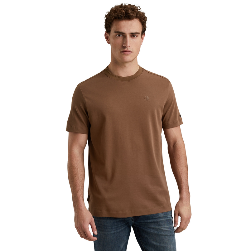 Cast Iron Heren T-shirt Ctss2408588 Bruin dessin