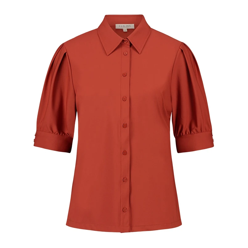 Claudia by Claudia Strater Dames Blouse Cl24-13808 Rood