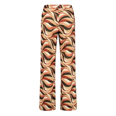 Claudia by Claudia Strater Dames Flared-broek Cl24-21805 Rood