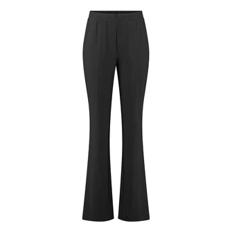 Claudia by Claudia Strater Dames Flared-broek Cl24-21807 Zwart