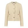 Claudia Strater Dames Blazer Cs24-15522 Beige