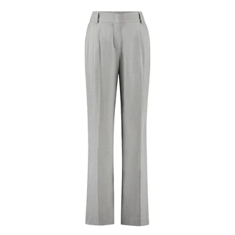 Claudia Strater Dames Pantalon Cs24-21573 Middengrijs