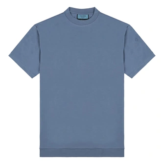 Club 24 Heren T-shirt Blue Heaven Midden blauw