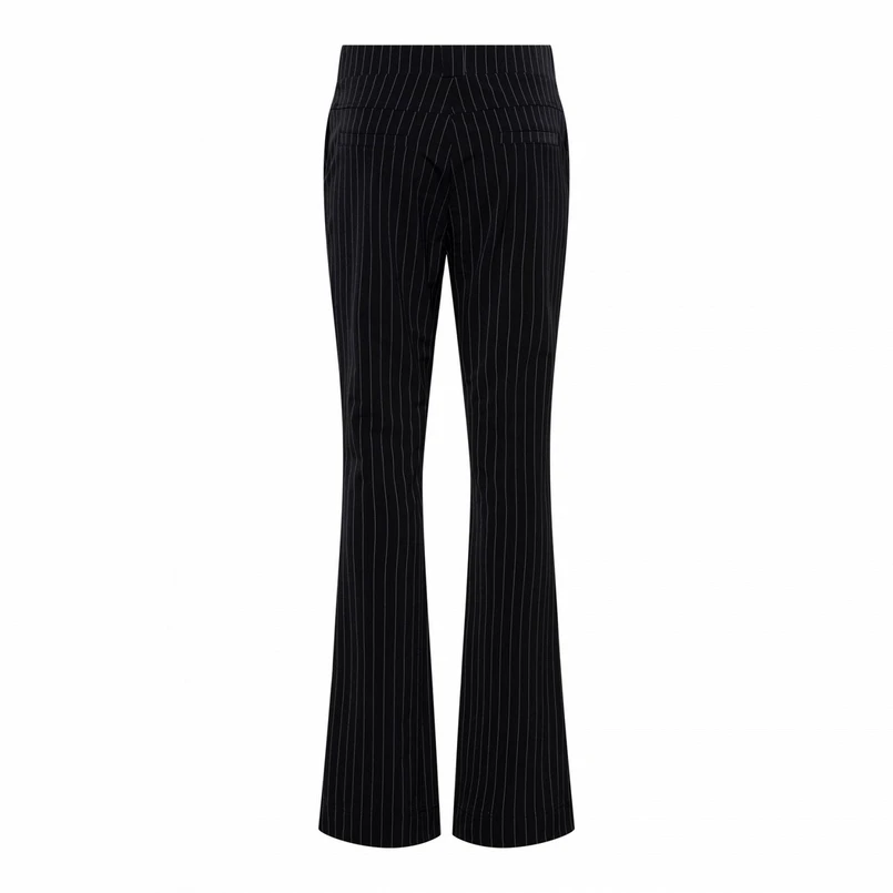 &Co Woman Dames Pantalon Pa327 Zwart dessin