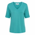 &Co Woman Dames T-shirt Ts124 Aqua