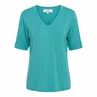 &Co Woman Dames T-shirt Ts124 Aqua