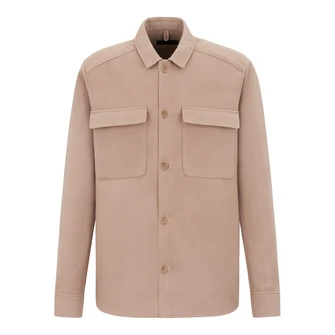 Drykorn Heren Overshirt 134163-Selton Camel