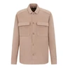 Drykorn Heren Overshirt 134163-Selton Camel