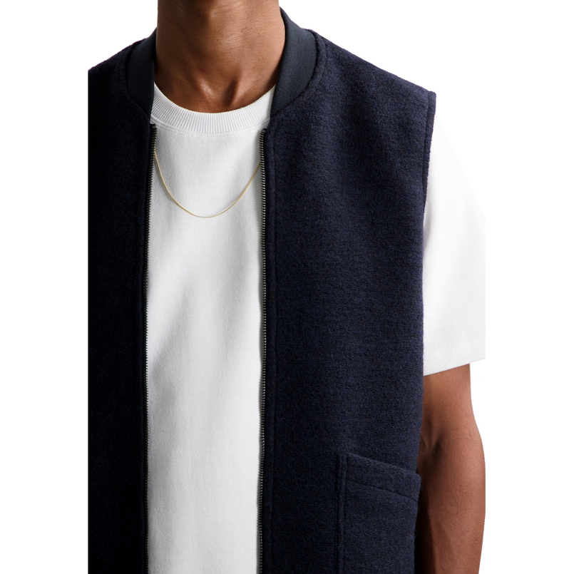 Dstrezzed Heren Gilet 121308 Navy