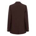 Esqualo Dames Blazer F24.10542 Donkerbruin