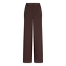 Esqualo Dames Pantalon F24.10547 Donkerbruin