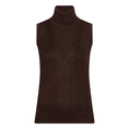 Esqualo Dames Top F24.31500 Donkerbruin