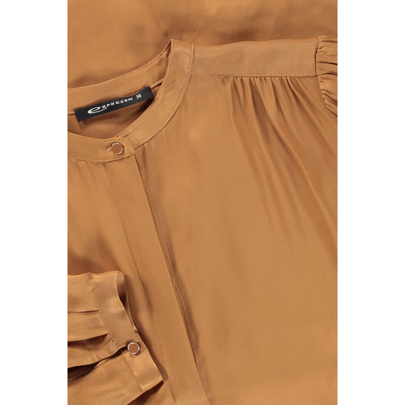 Expresso Dames Blouse Ex24-14080 Camel