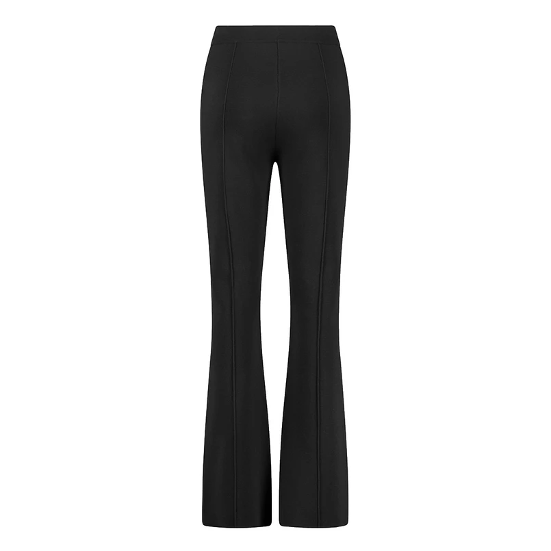 Expresso Dames Flared-broek Ex24-21047 Zwart