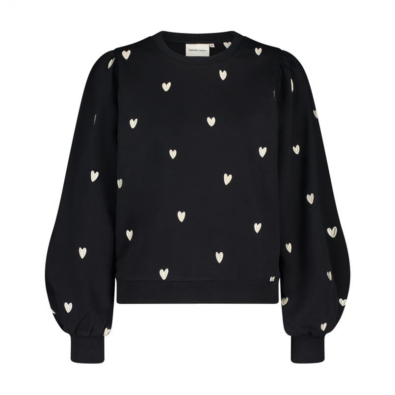 Fabienne Chapot Dames Dina Sweater Zwart dessin