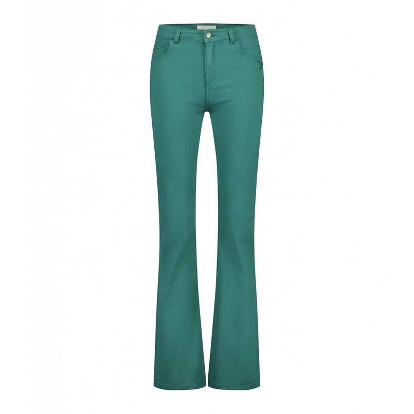 Fabienne Chapot dames Eva Flared Jeans Groen