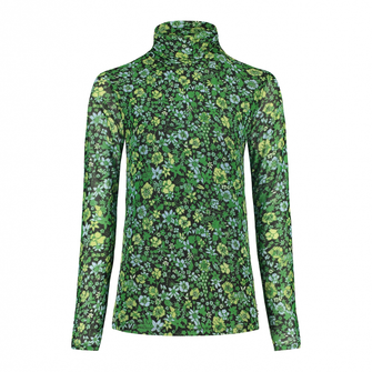 Fabienne Chapot Dames Jane Top Groen dessin