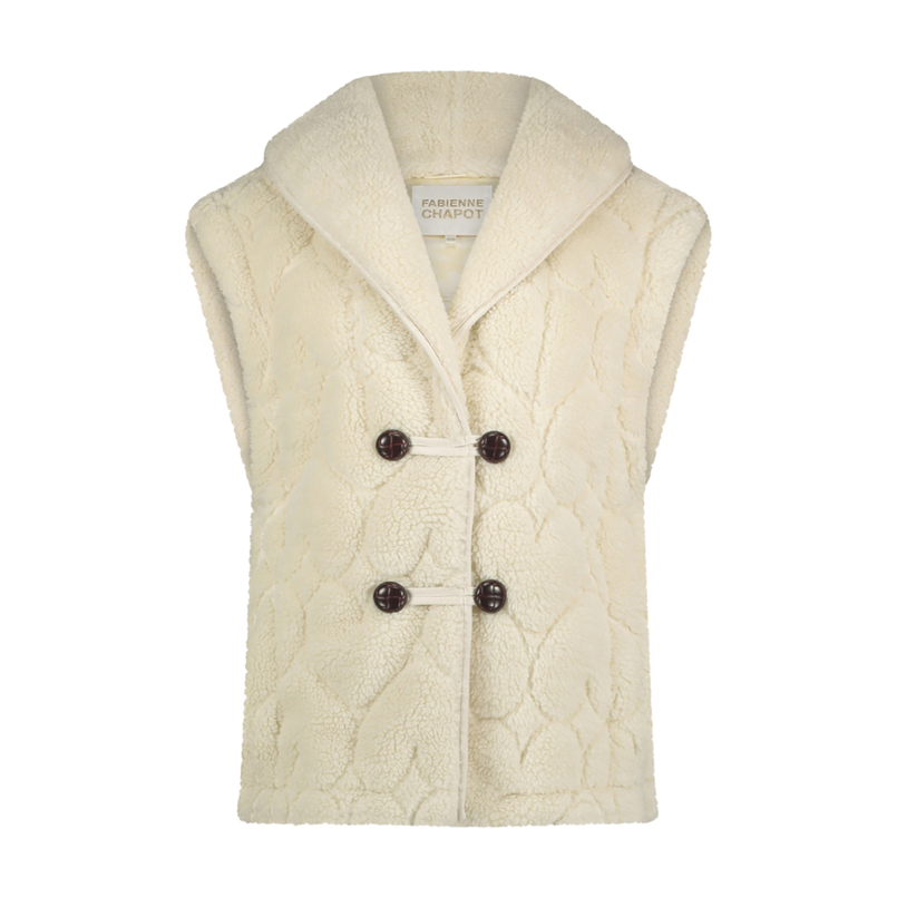 Fabienne Chapot Dames Merlin Gilet Off-white