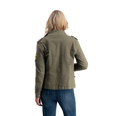 FLOREZ Dames Jack Cargo jacket Olijf