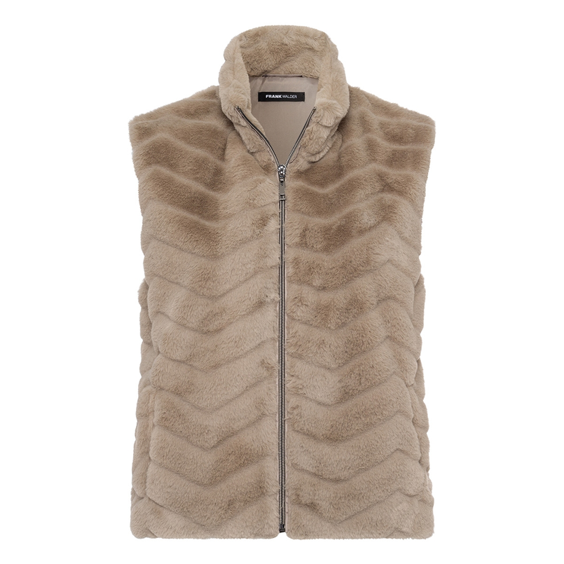 Frank Walder Dames Vest W41621850 Zand