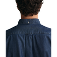 Gant Heren shirt 3000400 Indigo blauw