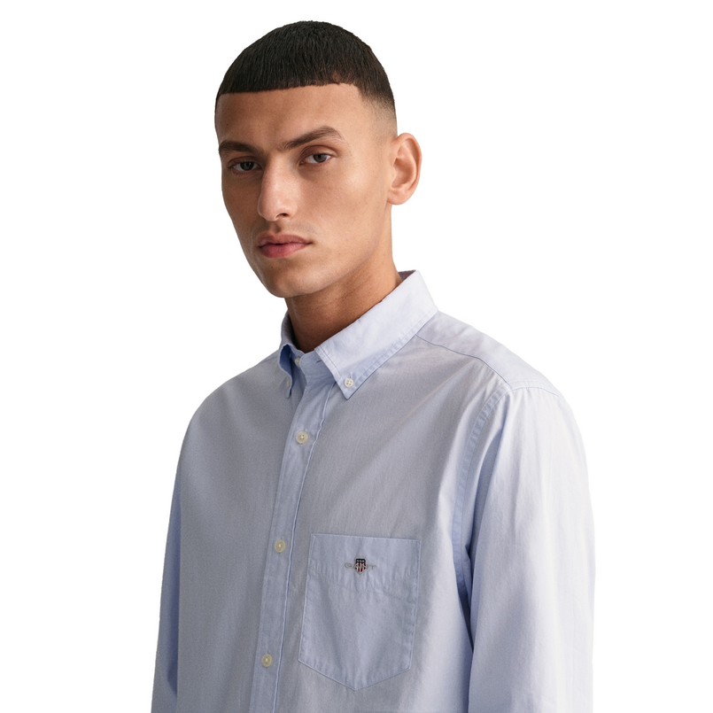 Gant HEREN SHIRT Bleu