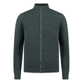 Gardeur Collectie Cardigan with top structuur Groen