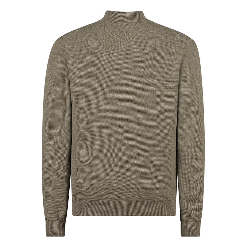 Gardeur Collectie Structure cardigan Camel