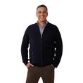 Gardeur Collectie Structure cardigan Navy