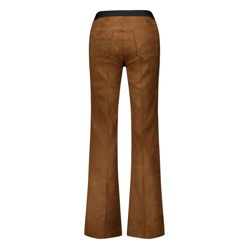 Gardeur Dames Flared-broek Zilla 600651 Middenbruin