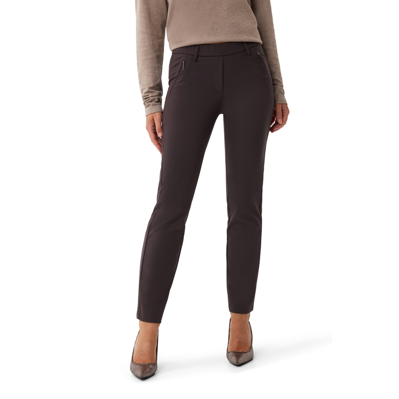 Gardeur Dames Pantalon Zene57 602471 Donkerbruin