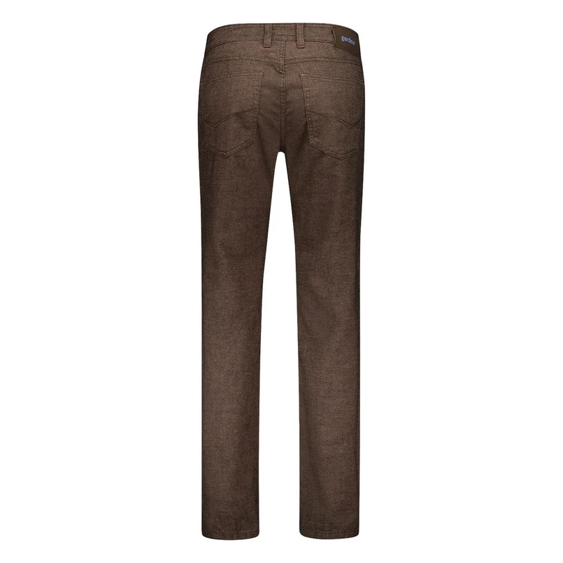 Gardeur Heren Broek Bill-3 411531 Donkerbruin