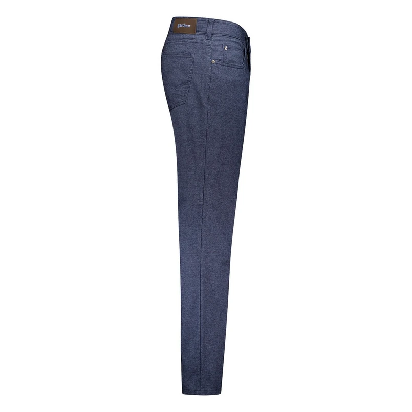 Gardeur Heren Broek Bill-3 411531 Midden blauw