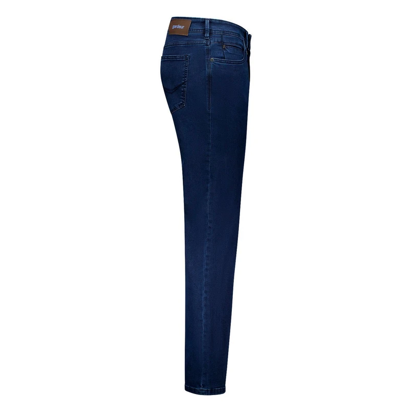 Gardeur Heren Broek Bradley 471991 Dark blue denim