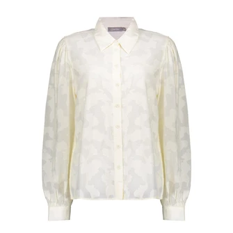 Geisha Dames Blouse 43652-47 Off-white